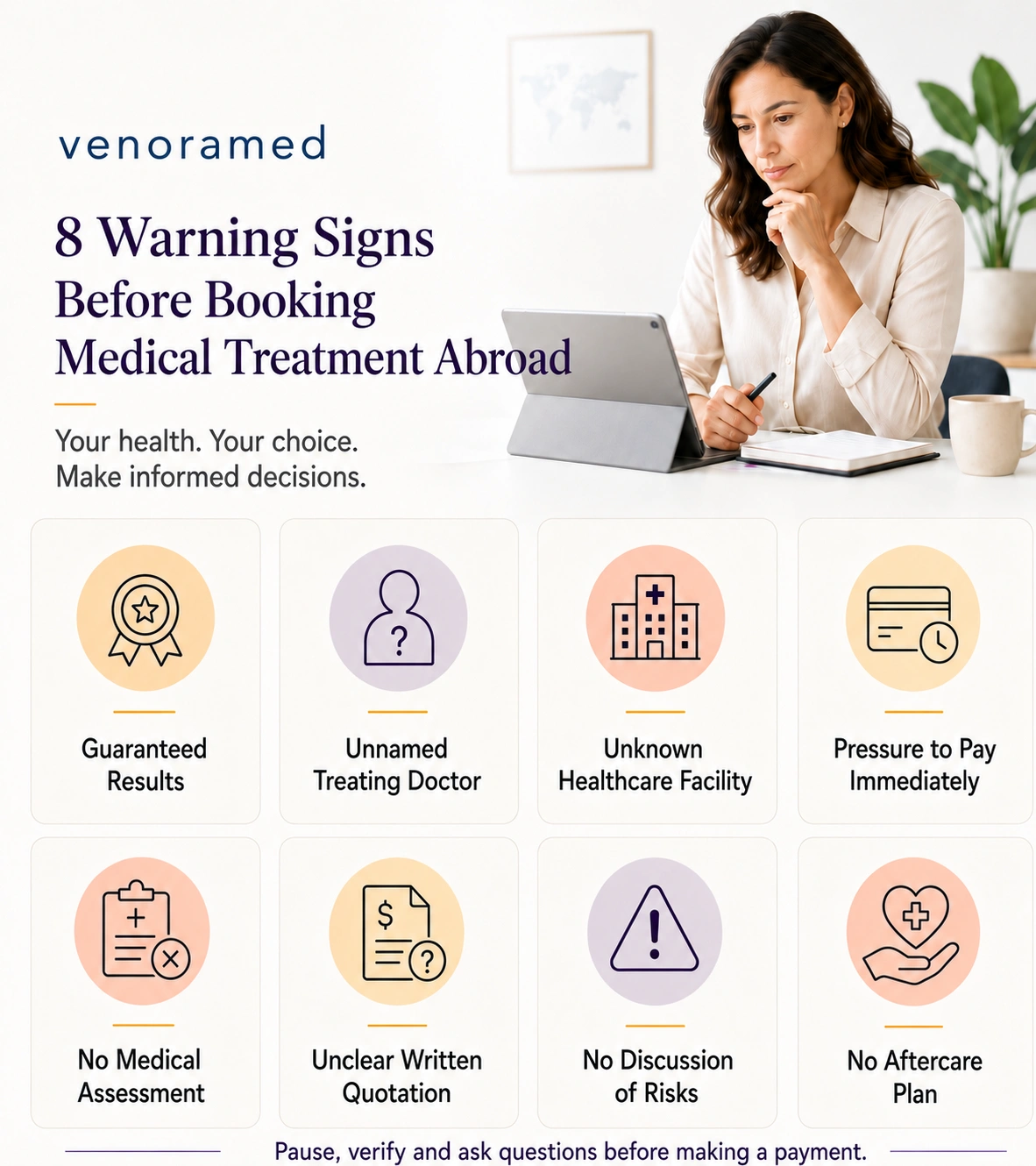 Warning signs to check before booking medical treatment abroad